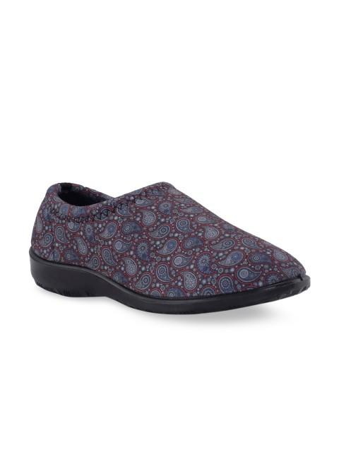 

Khadims Women Grey Printed Slip-On Sneakers