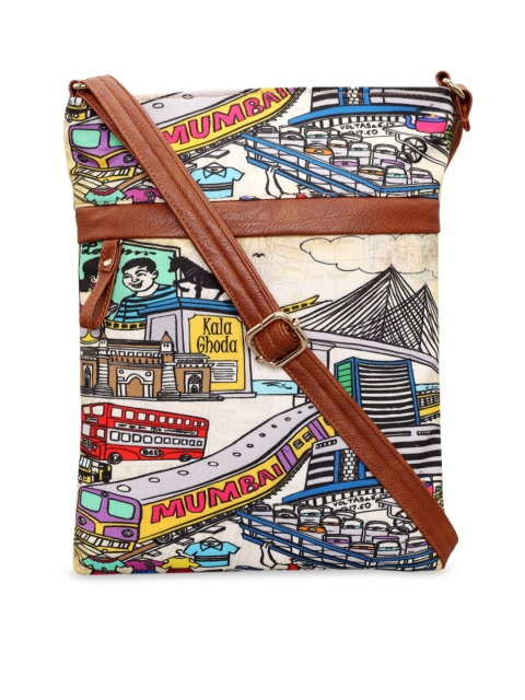 

All Things Sundar Women Multicoloured Printed Messenger Bag, Multi