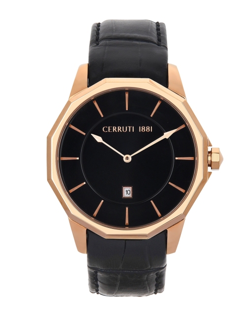 

Cerruti 1881 Men Black Analogue Watch CRA21901