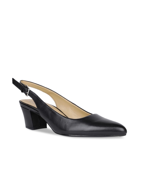

Naturalizer Women Black Solid Pumps