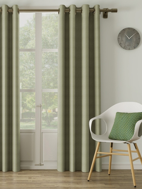 

DDecor Green Single Long Door Curtain