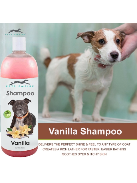 

PETS EMPIRE Naturally Organic Body Shampoo For Pets 1000 ml, Pink