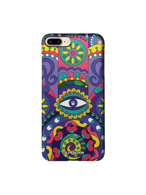 

CelfieDesign Multicoloured Quirky Printed Apple iPhone 7 Plus Back Cover, Multi