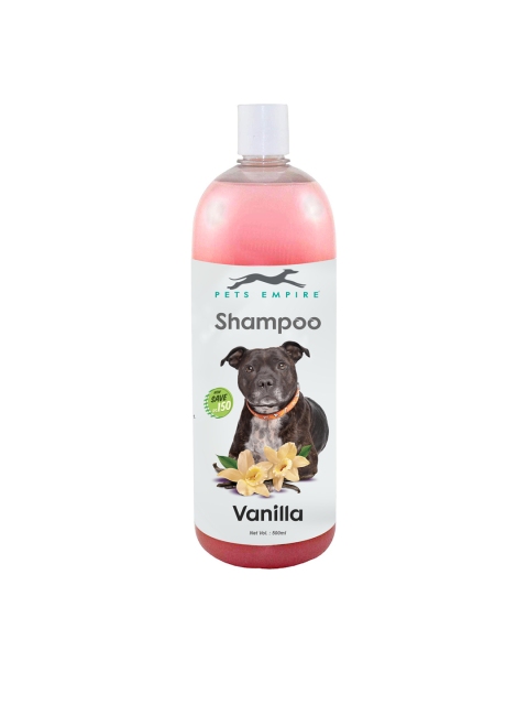 

PETS EMPIRE Pink Naturally Organic Body Shampoo for Pets Vanilla 500 ml