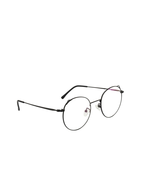

Ted Smith Unisex Black Solid Full Rim Round Frames TS-S9403_C8