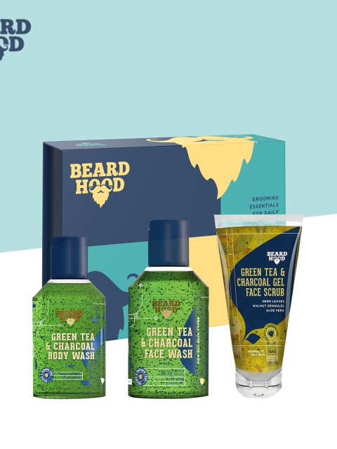 

Beardhood Men Green Tea Complete Body Care Kit