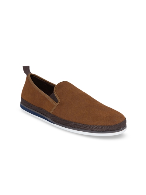 

Call It Spring Men Brown Slip-On Sneakers