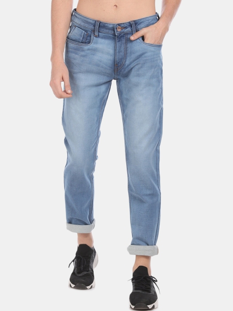 

Flying Machine Men Blue Slim Fit Mid-Rise Clean Look Jeans