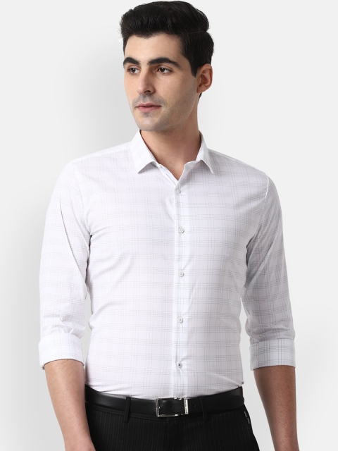 

Louis Philippe Sport Men White Slim Fit Checked Casual Shirt