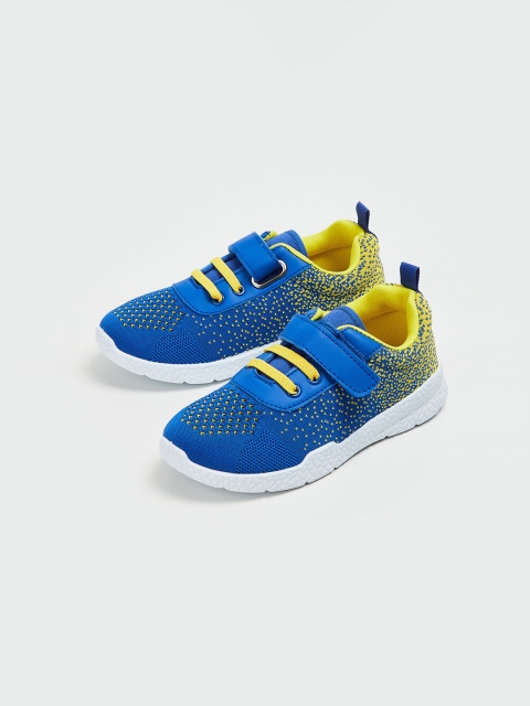 

Fame Forever by Lifestyle Boys Blue Woven Design Sneakers