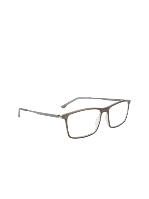 

Ted Smith Unisex Grey Solid Full Rim Rectangle Frames