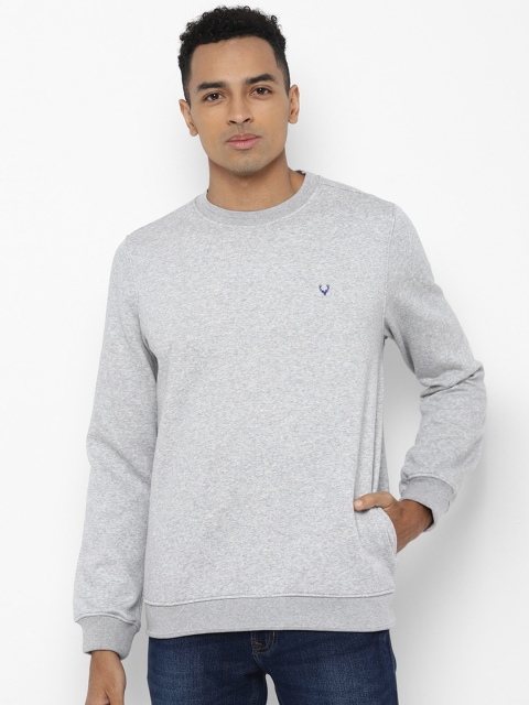 

Solly Jeans Co. Men Grey Solid Sweatshirt