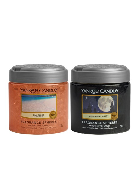 

YANKEE CANDLE Set of 2 Yankee Candle Fragrance Spheres Air Freshener, Multi