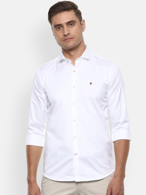 

Louis Philippe Sport Men White Slim Fit Solid Casual Shirt