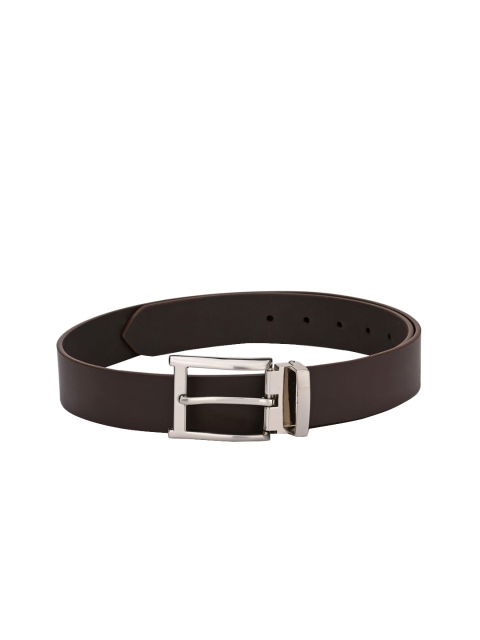 

Pacific Gold Men Coffee Brown Solid Belt