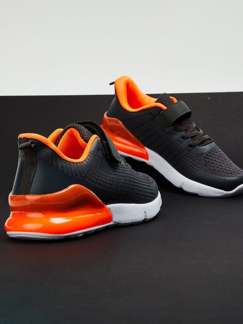 

Fame Forever by Lifestyle Boys Orange Woven Design Sneakers