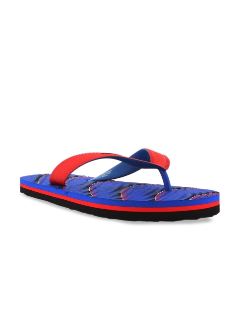 

Sparx Men Blue & Red Solid Thong Flip-Flops
