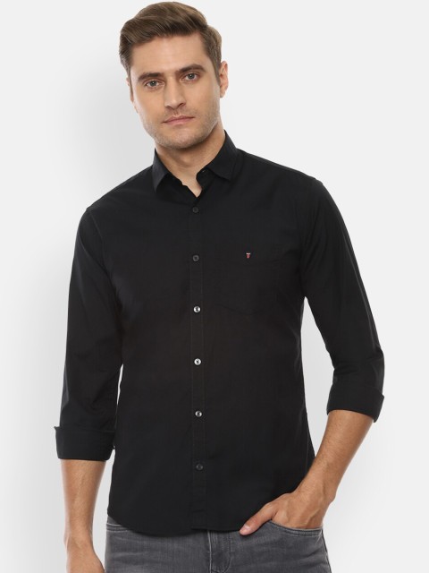 

Louis Philippe Sport Men Black Slim Fit Solid Casual Shirt