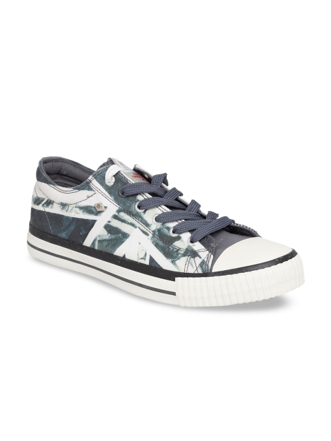 

BRITISH KNIGHTS Men Grey Printed Sneakers