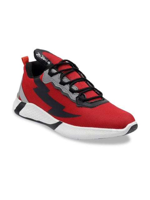

mr.wonker Men Red Sneakers