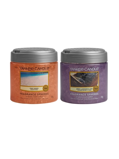 

YANKEE CANDLE Set of 2 Yankee Candle Fragrance Spheres Air Freshener, Multi