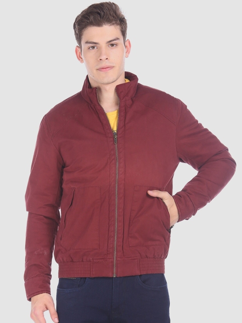 

Flying Machine Men Red Padded Jacket