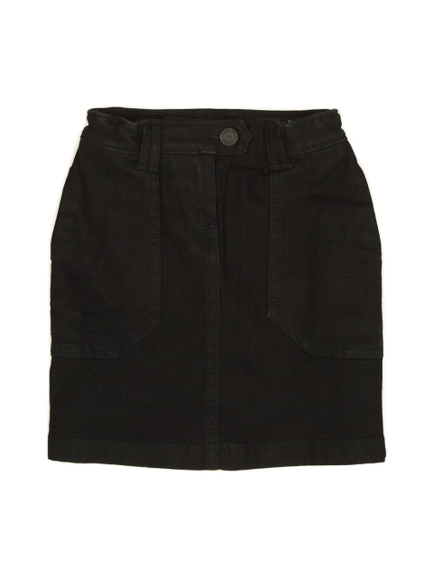 

Allen Solly Junior Girls Black Solid Pencil Skirt