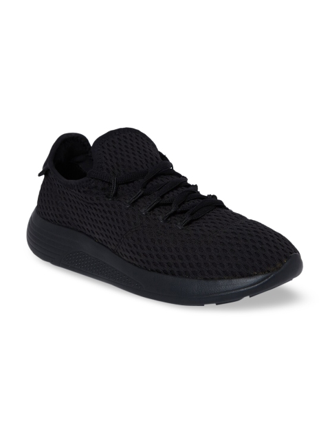 

Call It Spring Women Black Woven Design Textile Mid-Top Sneakers