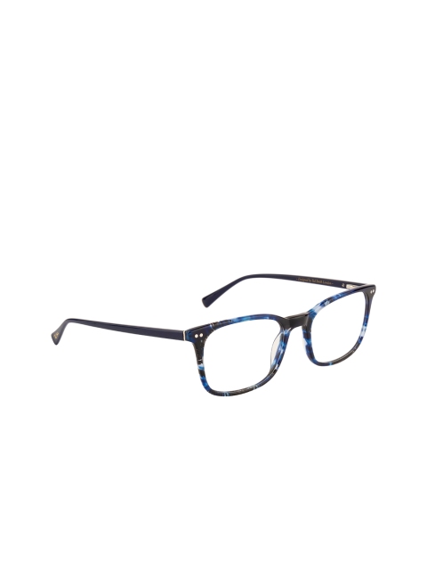 

Ted Smith Unisex Blue Abstract Full Rim Wayfarer Frames TS-S149_C5