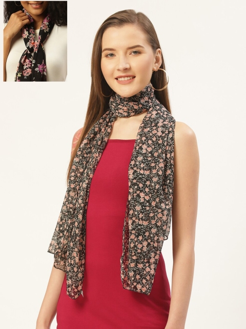 

Trend Arrest Women Pack Of 2 Printed Scarf, Multi