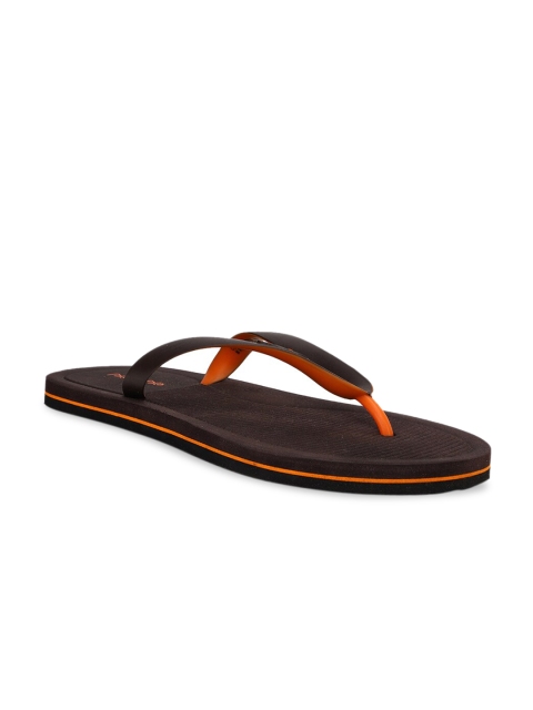 

Bata Men Coffee Brown Solid Thong Flip-Flops