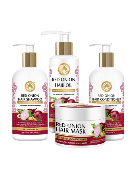 

Mom & World Red Onion Hair Nourishing Combo 1000ml, White