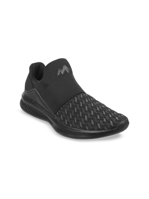 

Metro Men Black & Grey Houndstooth Slip-On Sneakers