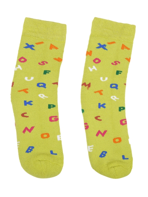 

Soxytoes Kids Green Calf-Length Socks