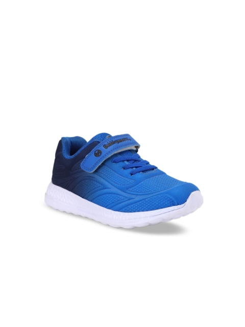 

Bubblegummers Boys Blue Solid Sneakers