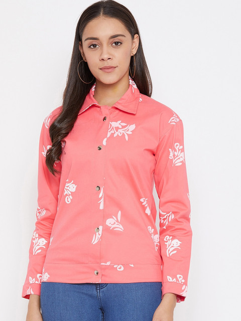 

Rider Republic Women Pink Printed Tailored Jacket
