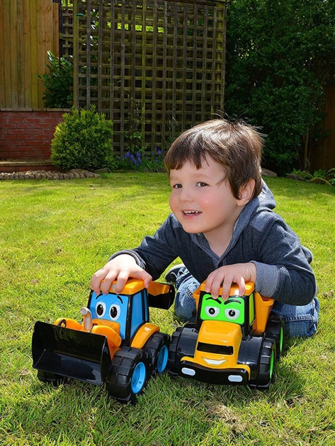 

my first JCB Kids Multicolored Big Wheeler Joey, Yellow