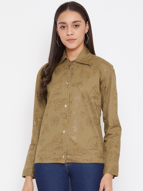 

Rider Republic Women Brown Solid Tailored Jacket