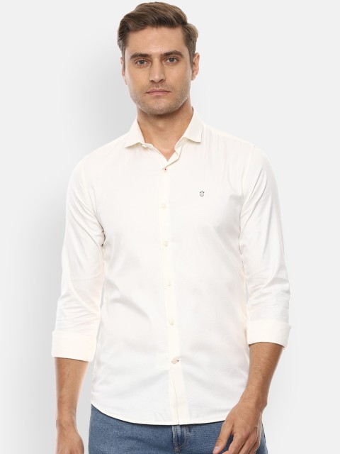 

Louis Philippe Sport Men White Slim Fit Striped Casual Shirt