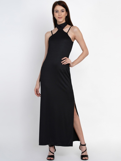 Texco Women Black Solid Maxi Dress