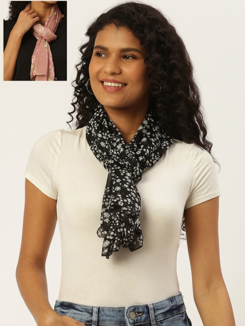

Trend Arrest Women Multicoloured Pack of 2 Printed Scarf, Multi