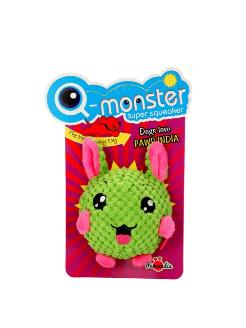 

Pawsindia Green Bouncing Emoji Dog Ball
