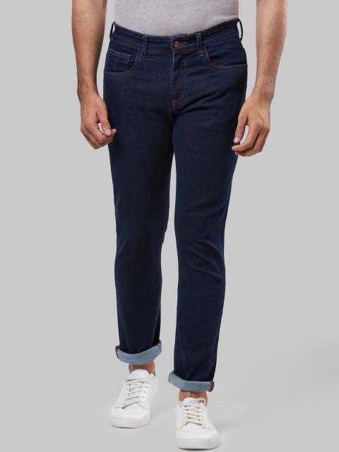 Raymond Men Blue Slim Fit Mid-Rise Clean Look Jeans