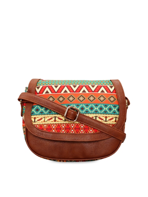 

All Things Sundar Multicoloured Printed Sling Bag, Multi