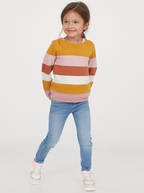 

H&M Girls Blue Super Soft Denim Leggings