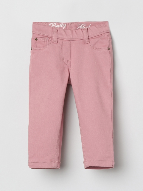 

max Girls Pink Regular Fit Jeans