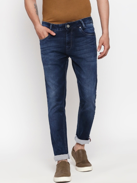 

Mufti Men Blue Tapered Fit Mid-Rise Clean Look Jeans