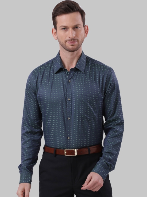 

Next Look Men Blue Slim Fit Printed Casual Shirt