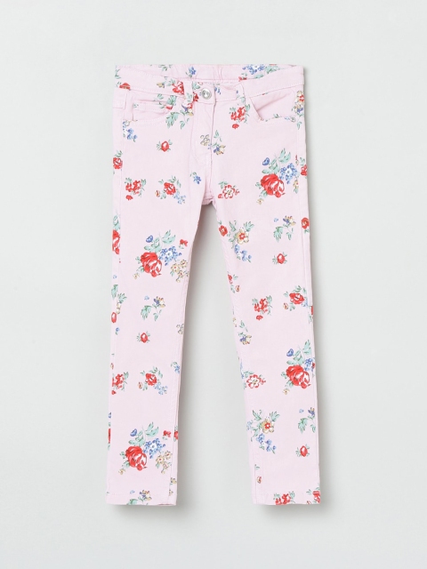 

max Girls Pink Regular Fit Jeans