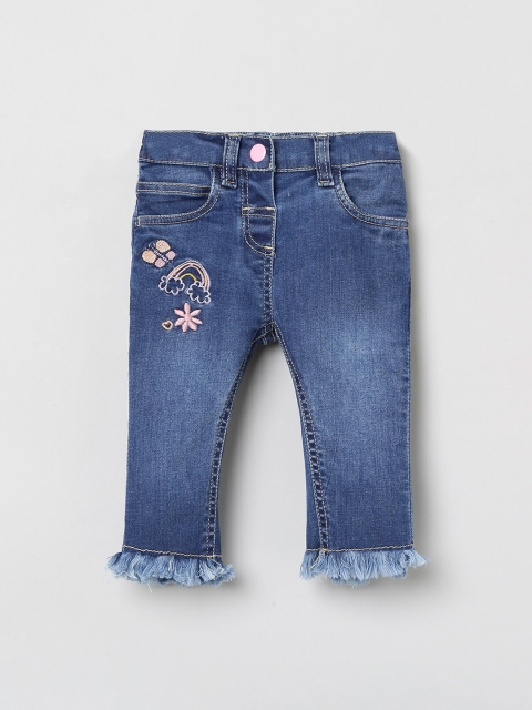 

max Girls Blue Regular Fit Jeans